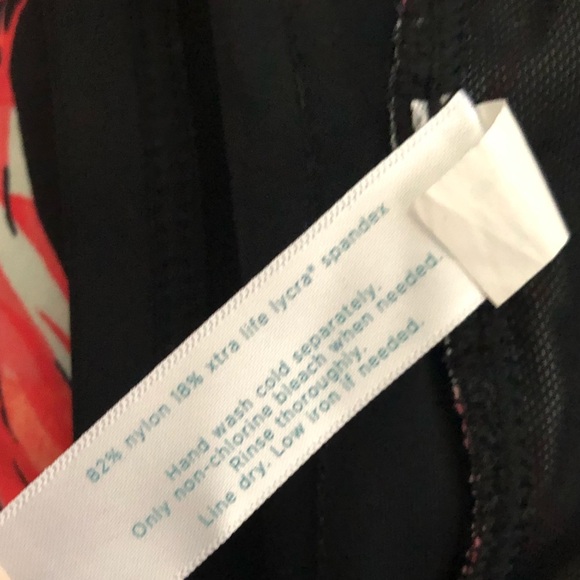 Swim by Cacique|Tropical Coral floral print skirt swim bottom, size 20•••Plus - Picture 6 of 8